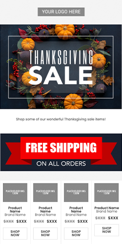 Thanksgiving Email Template