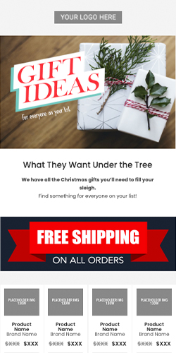 Gift Ideas Email Template